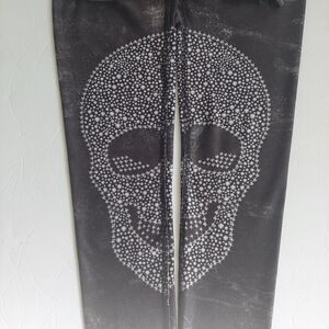 Evolution and Creation Activewear XS skull leggings brown